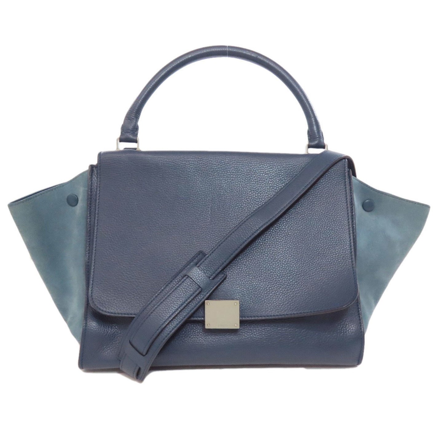 Celine Trapeze Handbag Leather