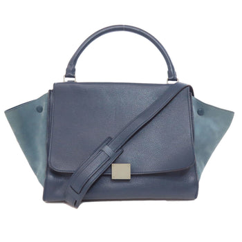 Celine Trapeze Handbag Leather