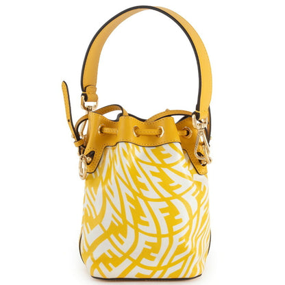 Fendi Mini Montresor Yellow Shoulder Bag Vertigo 8Bs010