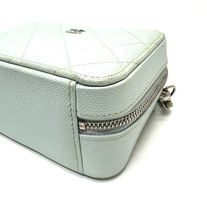 Chanel Ap2426 Cc Mark Chain Bag Pochette Bag Shoulder Bag Blue