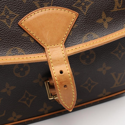 Louis Vuitton Sologne Shoulder Bag Coated Canvas Leather Monogram