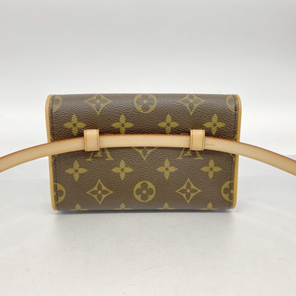 Louis Vuitton Monogram Pochette Florentine Waist Bag M51855 Brown