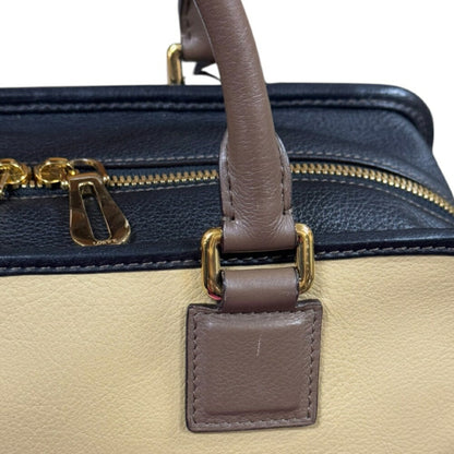 Loewe Amazona 28 Handbag Leather 352.69La03 Beige