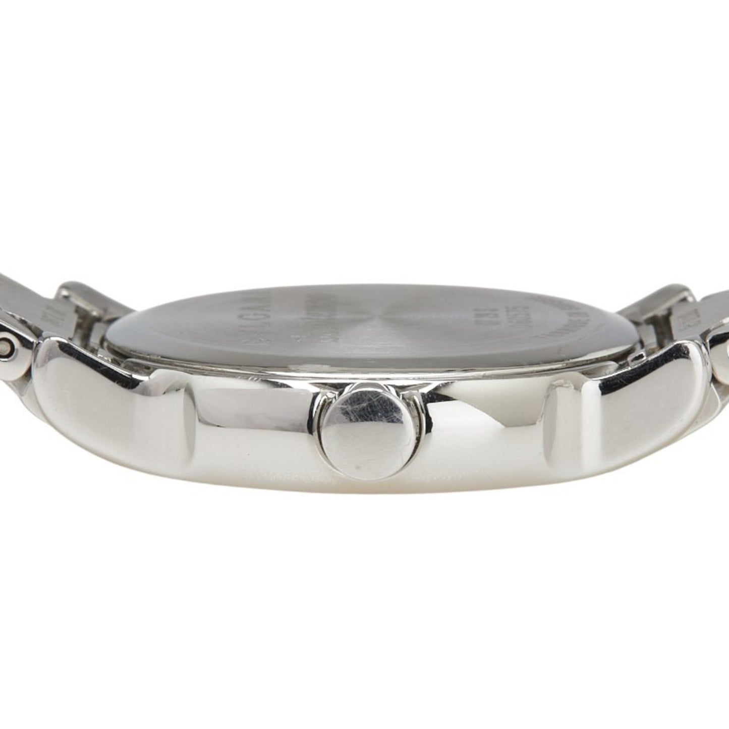 Bvlgari Solotempo St29S Quartz Watch With White Dial And Stainless Steel