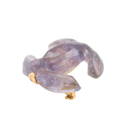 Chanel Coco Mark Plastic Brooch 99P Chanel