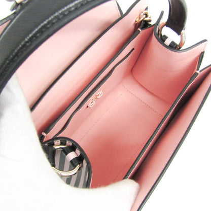 Salvatore Ferragamo Vara Striped 2-Way Bag Fz-21 1262 Women'S Leather Handbag