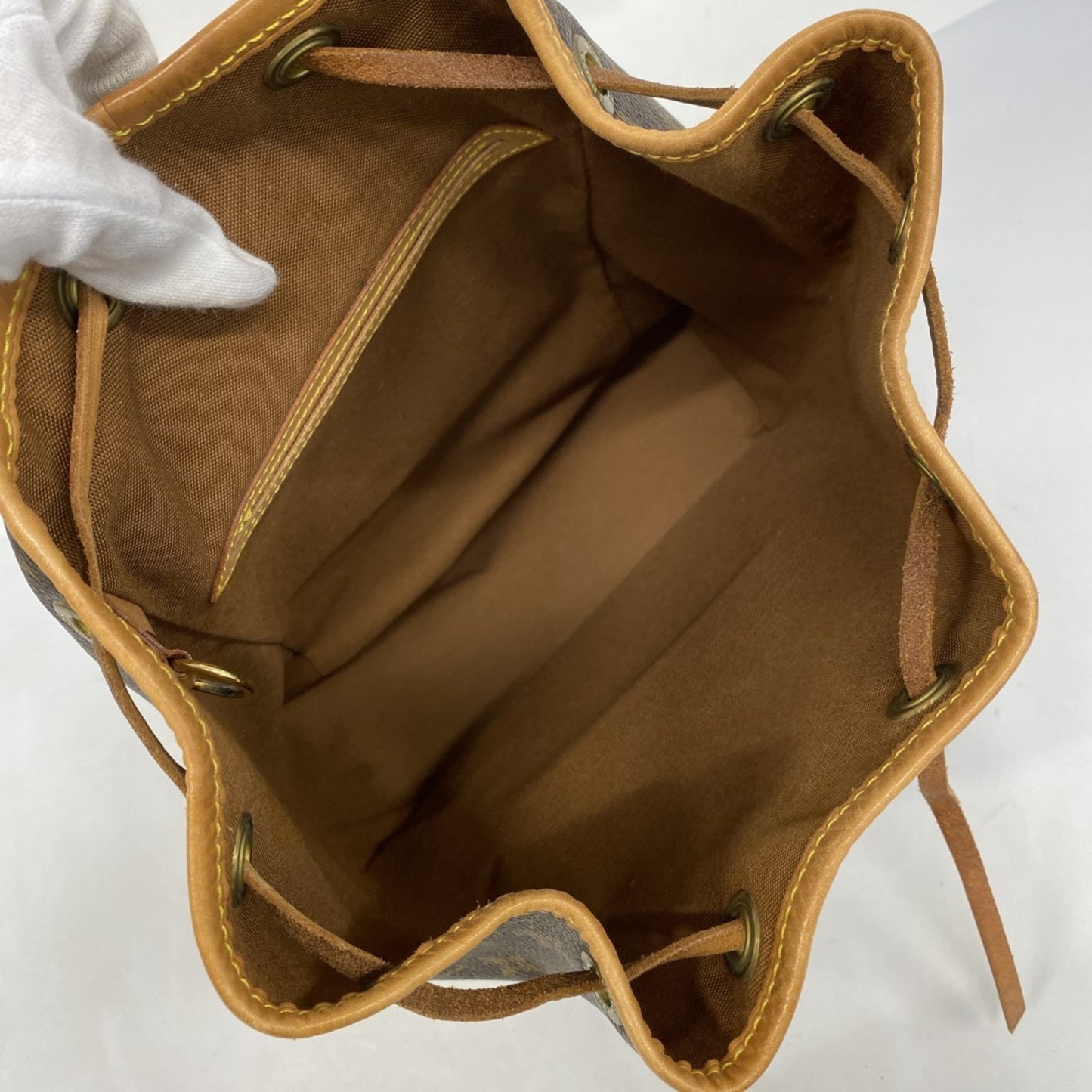 Louis Vuitton Monogram Montsouris Mm Backpack M51136 Brown