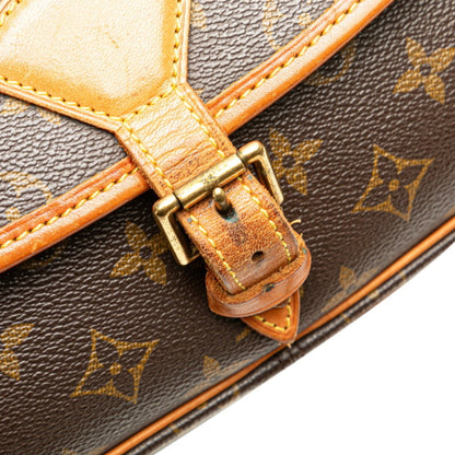 Louis Vuitton Monogram Sologne Crossbody Shoulder Bag M42250 Brown Leather