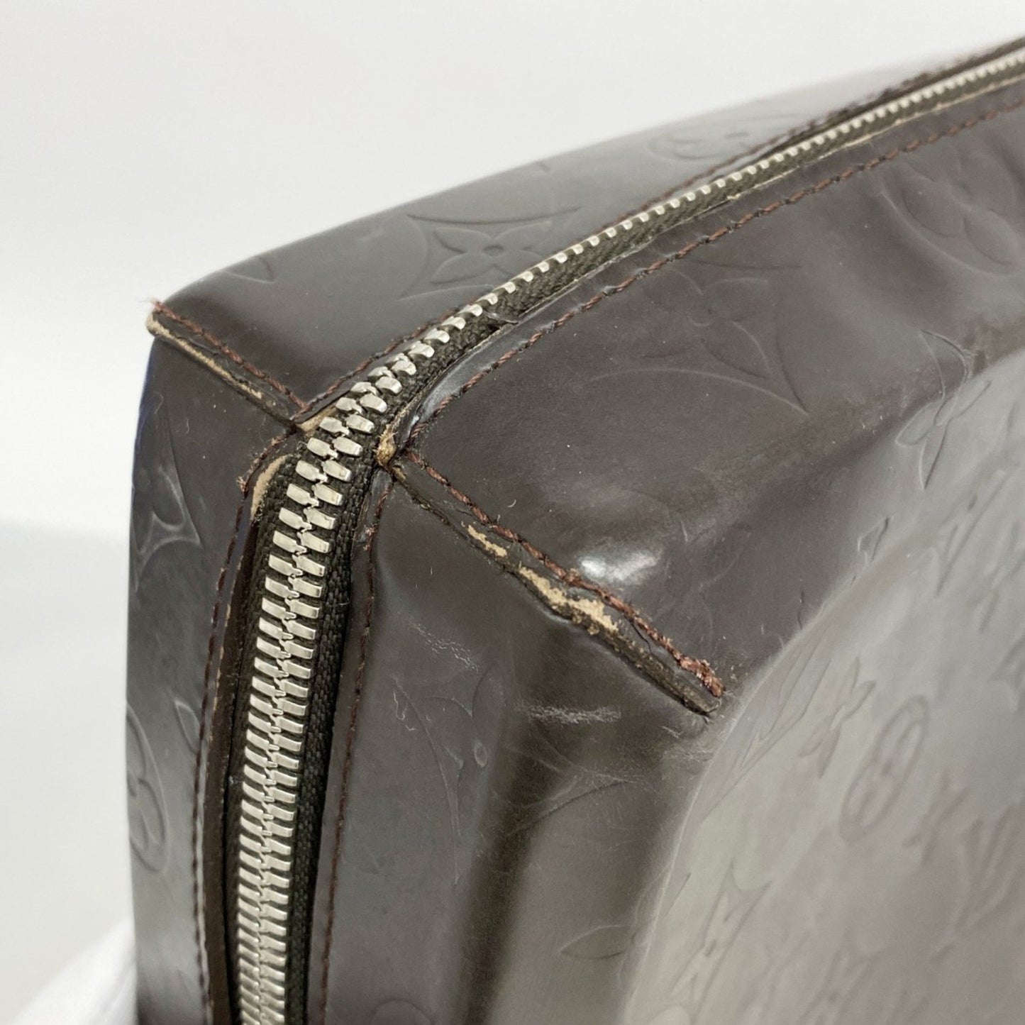 Louis Vuitton Monogram Glace Steve Shoulder Bag M46530 Cafe