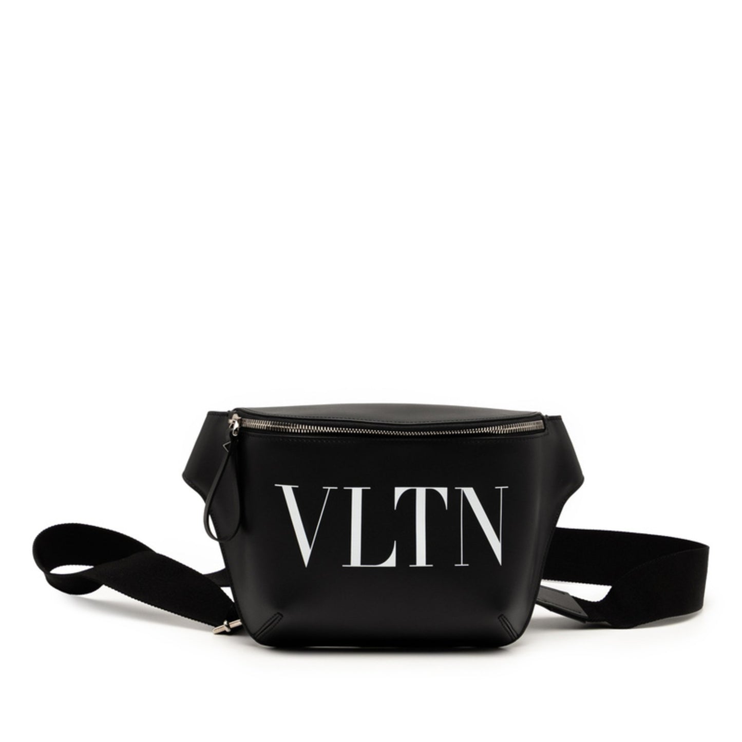 Valentino Vltn Logo Body Bag/Waist Bag In Black