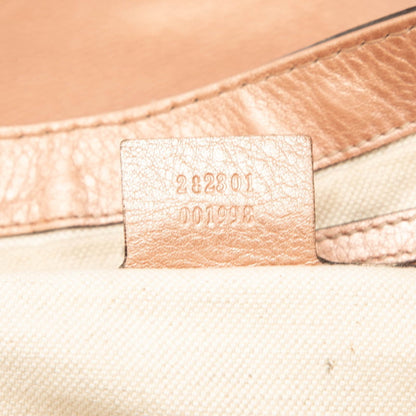 Gucci Bella One-Shoulder Bag Handbag 282301 Pink Leather