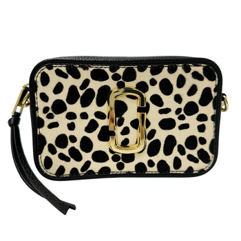 Marc Jacobs Women'S Shoulder Bag In Leather And Porcelain Snapshot Pattern