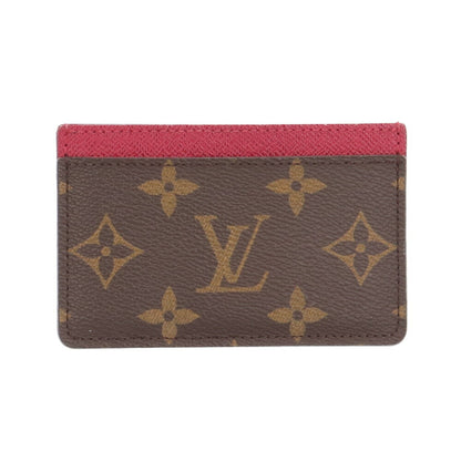 Louis Vuitton Porte Carte Sample Monogram Card Case Canvas M60703