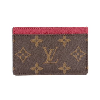 Louis Vuitton Porte Carte Sample Monogram Card Case Canvas M60703