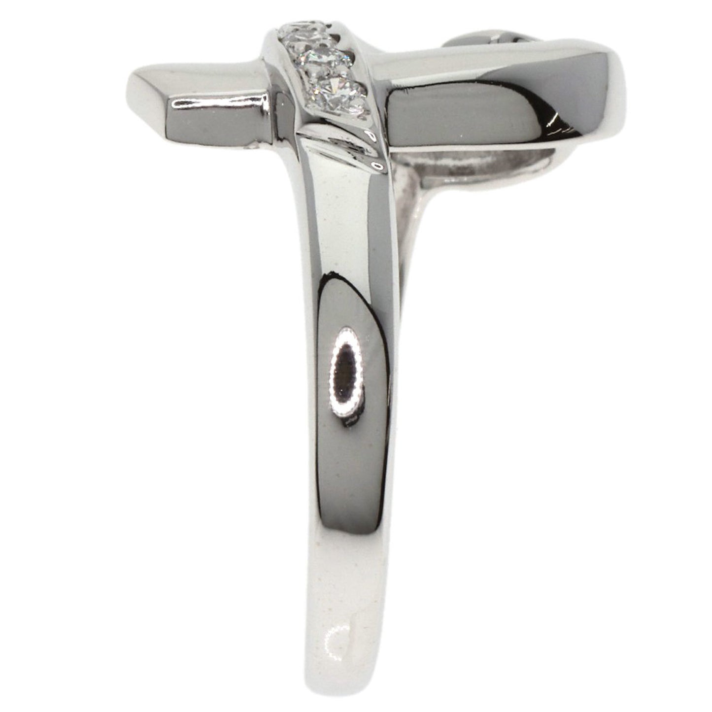 Tiffany & Co. Loving Heart Diamond Ring In 18K White Gold