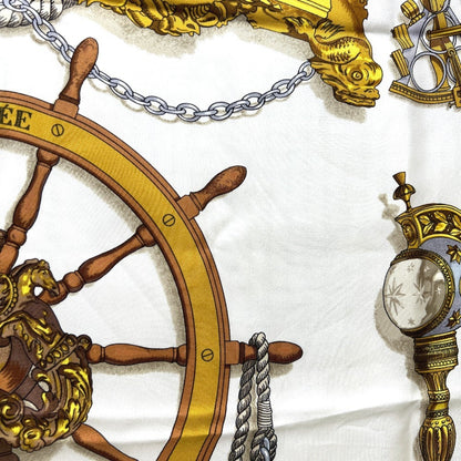 Hermes Musee Carr 90 Silk Scarf For Women