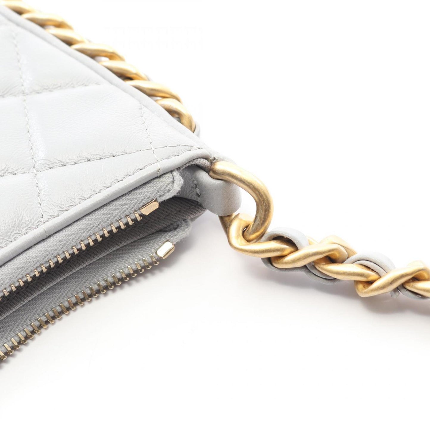 Chanel Matelasse Shoulder Bag In Lambskin Leather