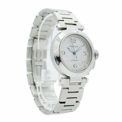 Cartier Pasha C W31023M7 Silver Dial
