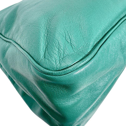 Loewe Anagram Leather One-Shoulder Bag 1846 Green