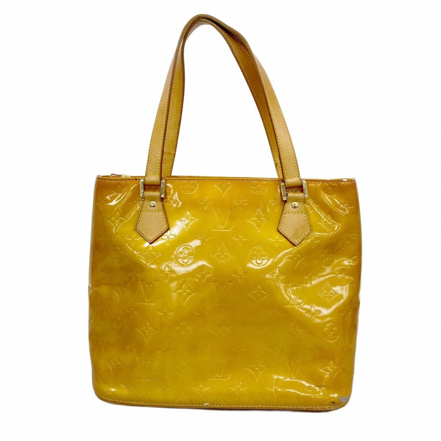 Louis Vuitton Vernis Houston Tote Bag M91004 Beige