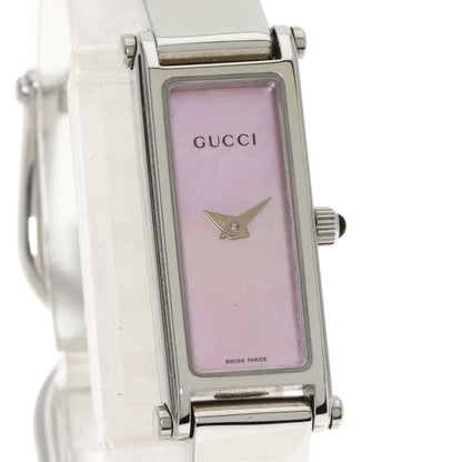 Gucci 1500L Square Face Watch Stainless Steel Ss