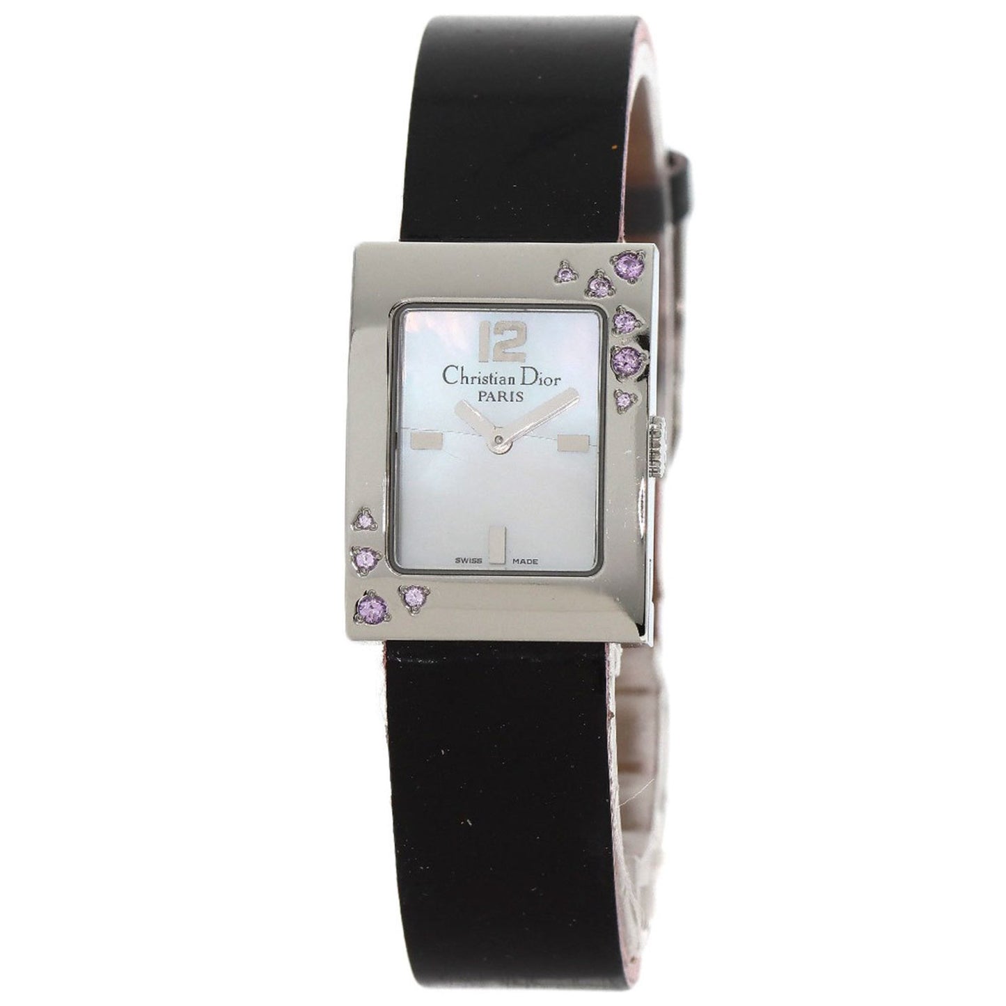 Christian Dior D78-1093 Malice Pink Sapphire Watch In Stainless Steel
