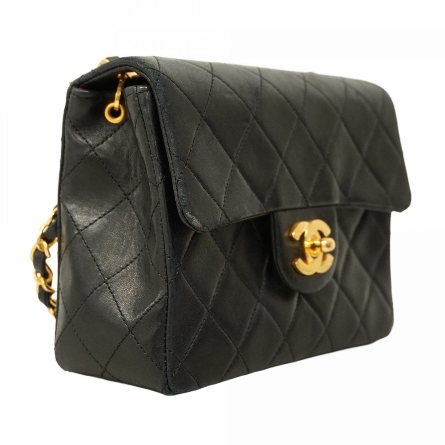Chanel Mini Matelasse Shoulder Bag With Chain Bag
