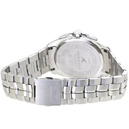 Casio Casio Oceanus Manta Ocw-S3400-1Ajf Day Date Solar Radio Titanium