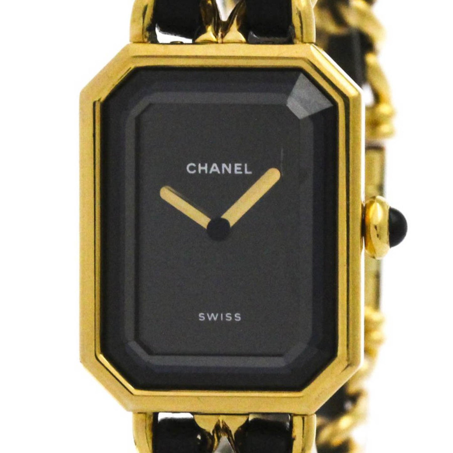Chanel Premiere Size M Gold Plated Quartz