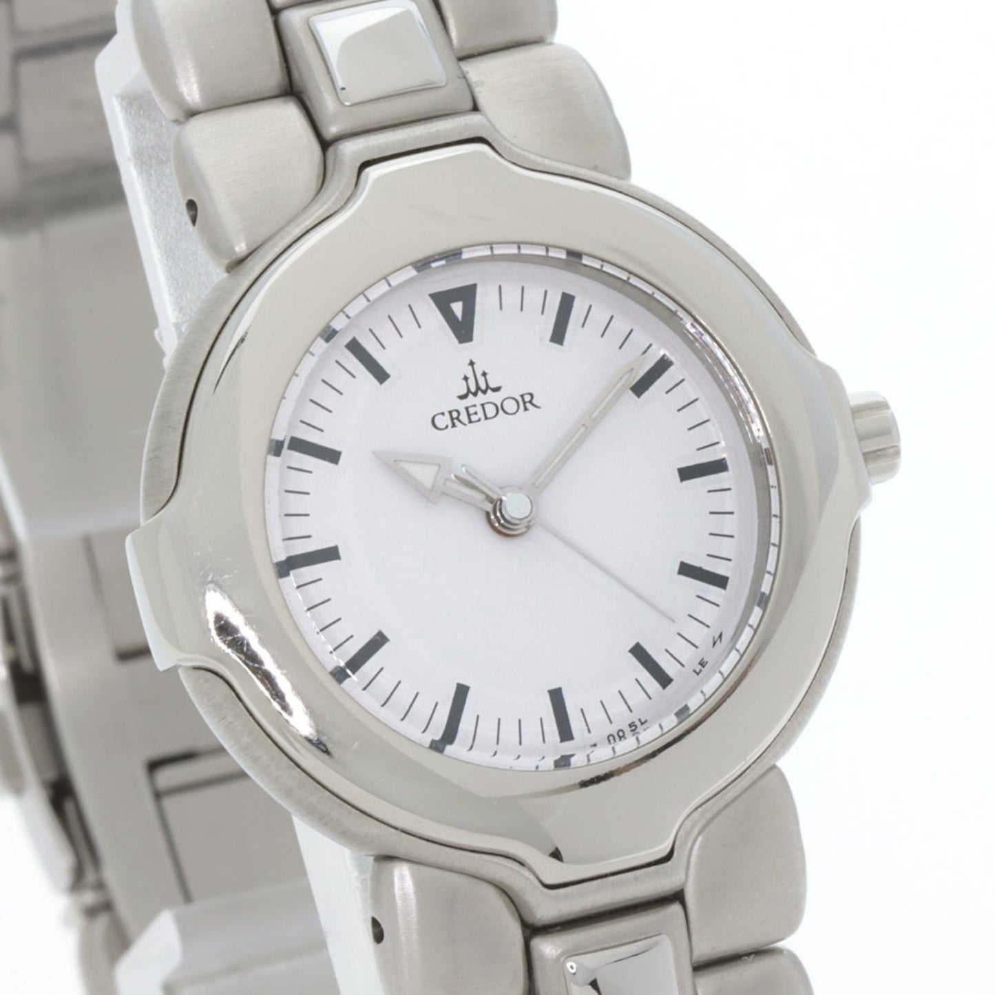 Seiko Gsab003 4N71-0040 Credor Neptune Stainless Steel Watch