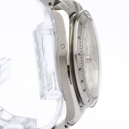 Omega Speedmaster Triple Date Steel Automatic Watch 3523.30 Polished