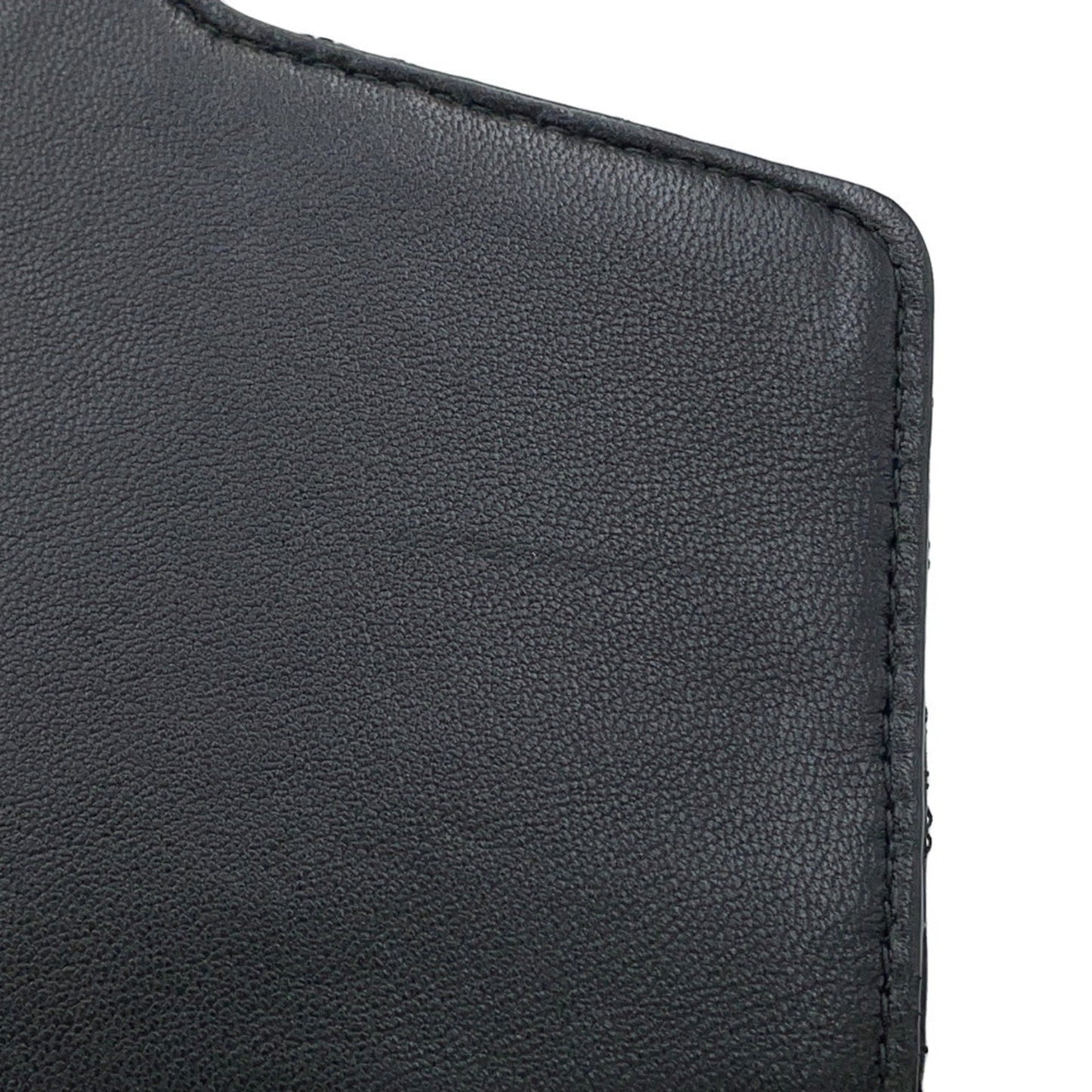 Bvlgari Chain Shoulder Bag Diva Dream Leather Black