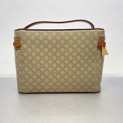 Celine Vanity Bag Macadam Beige Light Brown