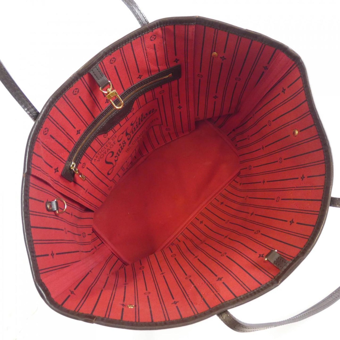 Louis Vuitton Damier Neverfull Mm N51105 Handbag