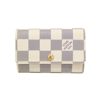 Louis Vuitton Damier Azur 6 Key Holder N61745 Men
