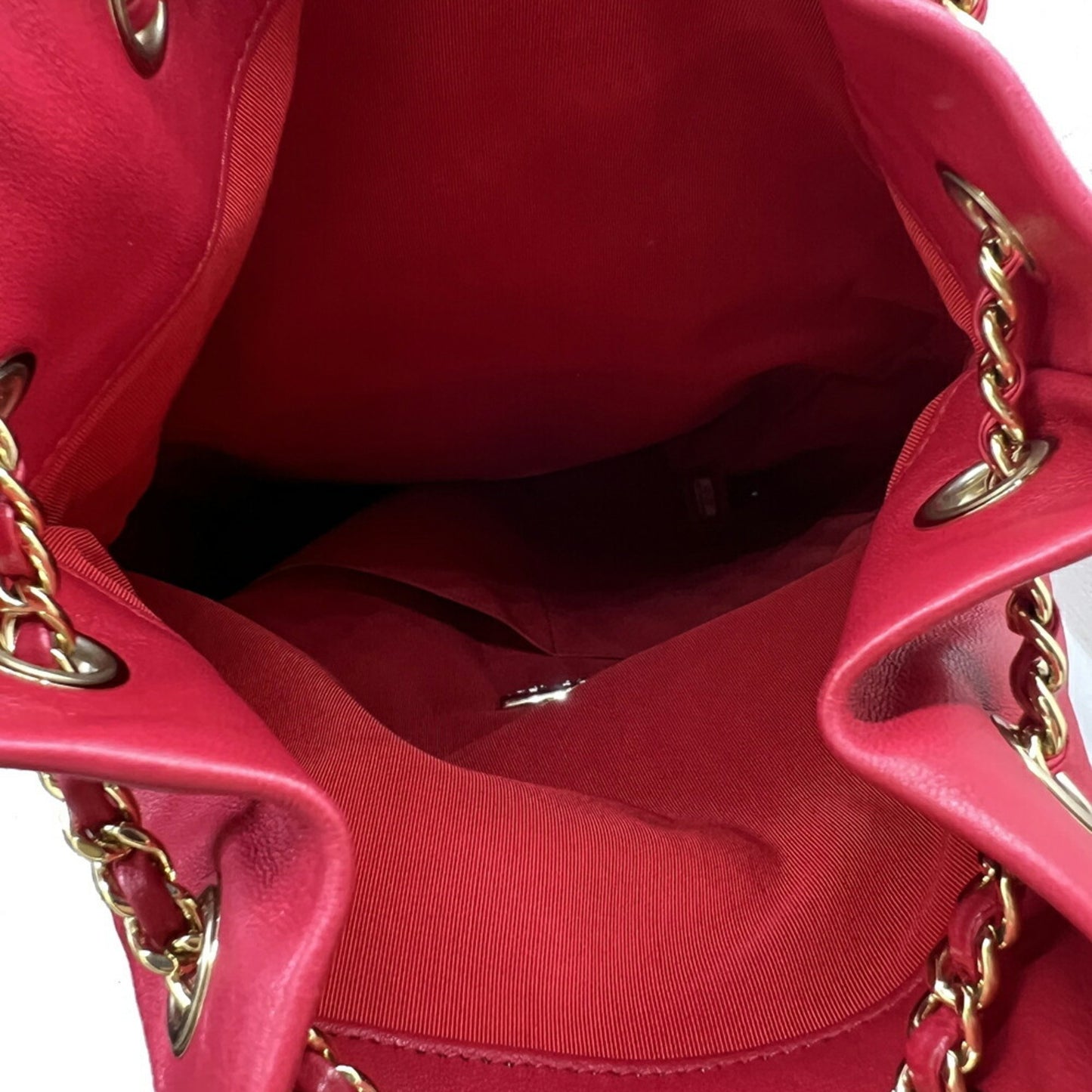 Chanel Matelasse Backpack In Pink Lambskin A94417