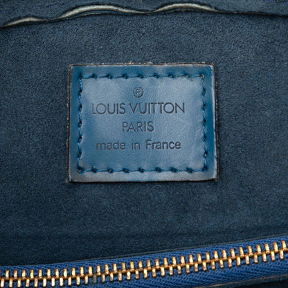 Louis Vuitton Epi Pont Neuf Handbag M52055 Toledo Blue Leather