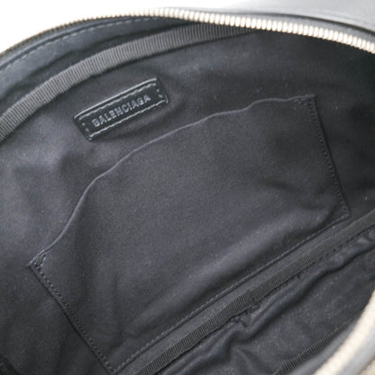 Balenciaga Shoulder Bag Everyday Body Leather Black 638414
