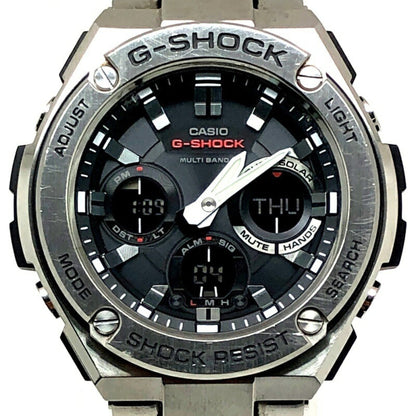 G-Shock Casio Gst-W110D-1A G-Steel Watch With Radio-Controlled Solar-Powered Movement