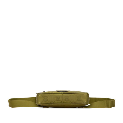Gucci Gg Nylon Off The Grid Waist Bag/Body Bag 631341 Khaki Green Leather