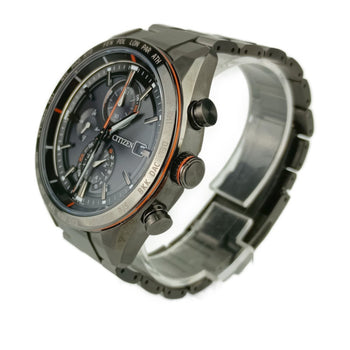 Citizen Watch Attesa Act Line At8185-62E H800-T025871 Black Super Titanium