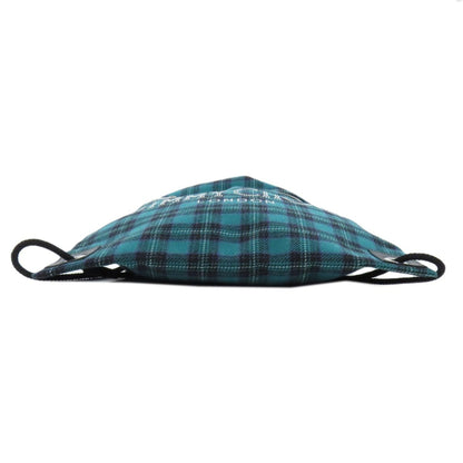 Jimmy Choo Knapsack Check Pattern Studs Backpack Daypack Canvas