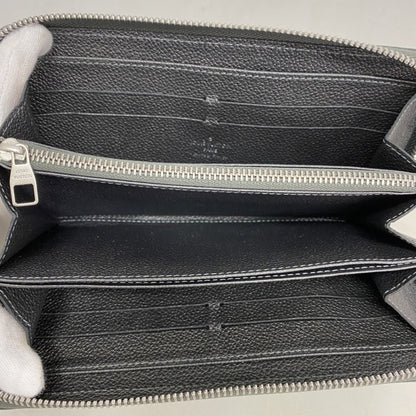 Louis Vuitton Monogram Empreinte Studded Zippy Wallet M61442 Platine