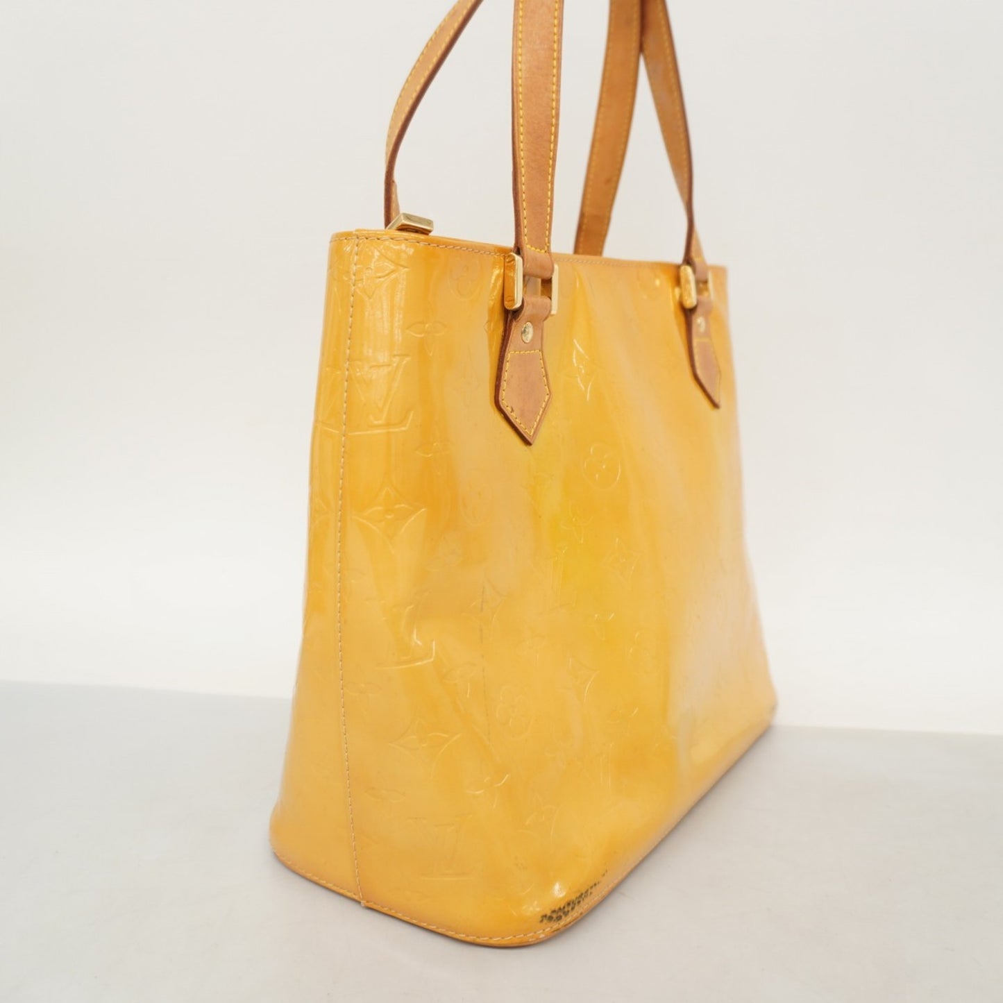 Louis Vuitton Vernis Houston Tote Bag M91004 Beige