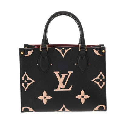 Louis Vuitton Louis Vuitton Monogram Empreinte On The Go Pm 2Way Black/Beige M45659