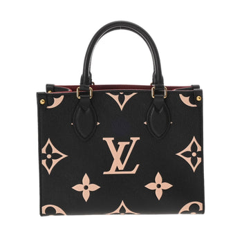 Louis Vuitton Louis Vuitton Monogram Empreinte On The Go Pm 2Way Black/Beige M45659