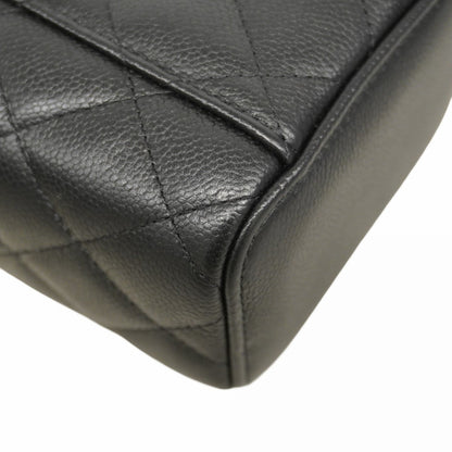 Chanel Matelasse Vanity Bag With Chain Shoulder Strap