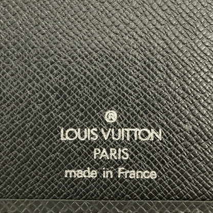Louis Vuitton Louis Vuitton Porte Chaquie Carte Credit Wallet Taiga M30412 Ardoise Mi1001 Black