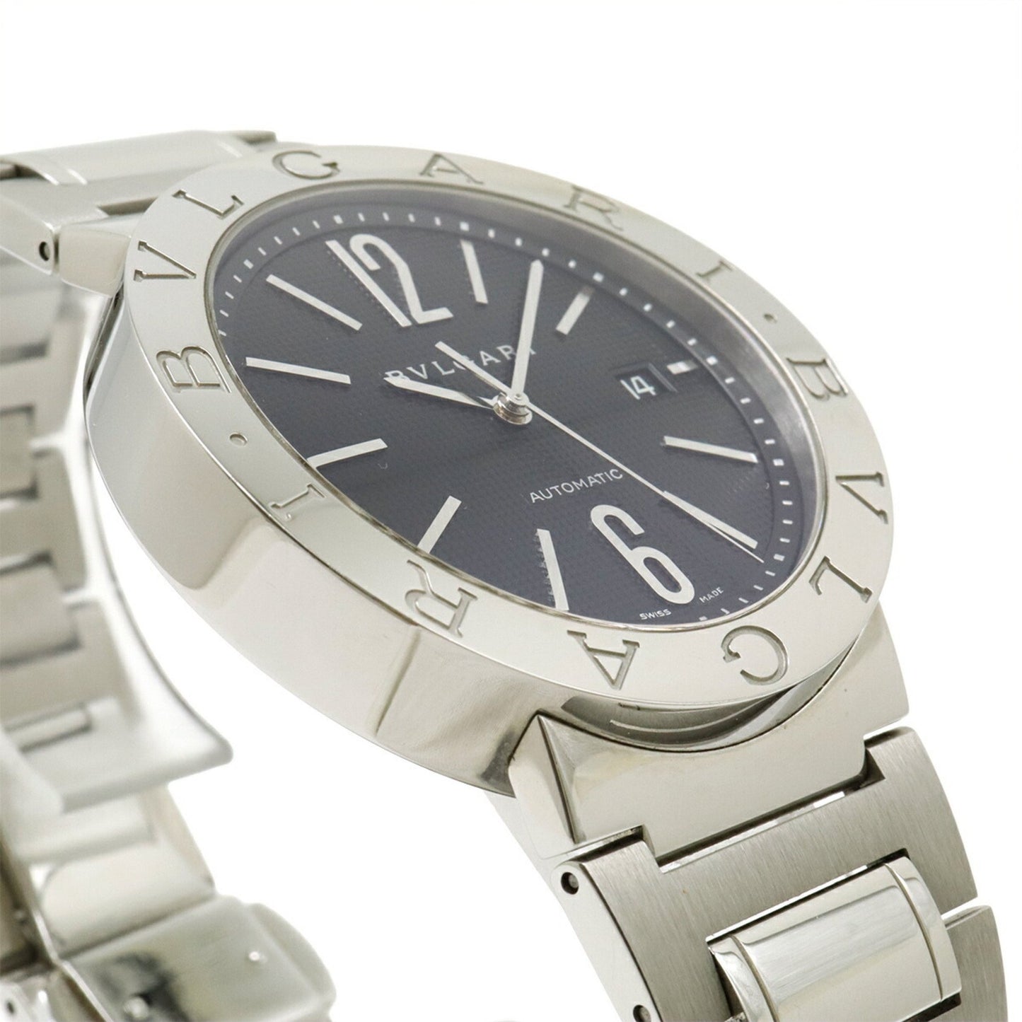 Bvlgari Black Dial Stainless Steel Automatic