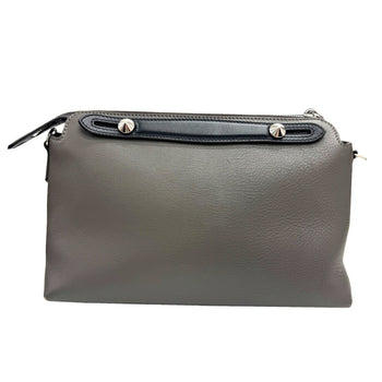 Fendi By The Way 8Bl124 Medium Gray Shoulder Bag/Handbag